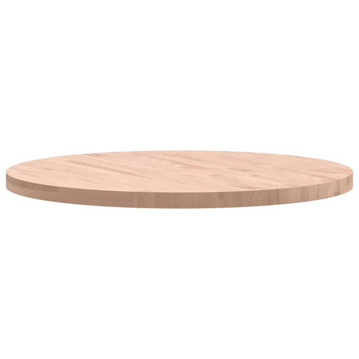 Blat de masă rotund, Ø90x4 cm, lemn masiv de fag - WALTI WALTI