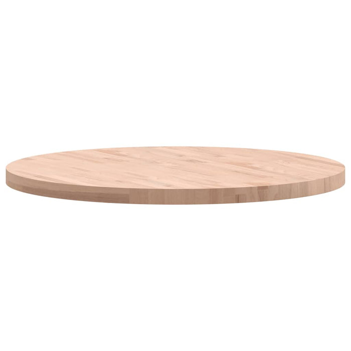 Blat de masă rotund, Ø90x4 cm, lemn masiv de fag - WALTI WALTI