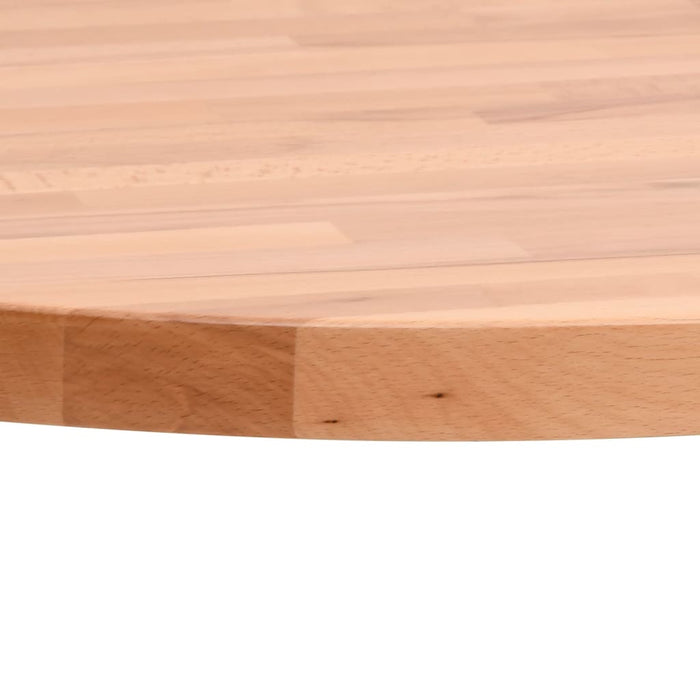 Blat de masă rotund, Ø50x1,5 cm, lemn masiv de fag - WALTI WALTI