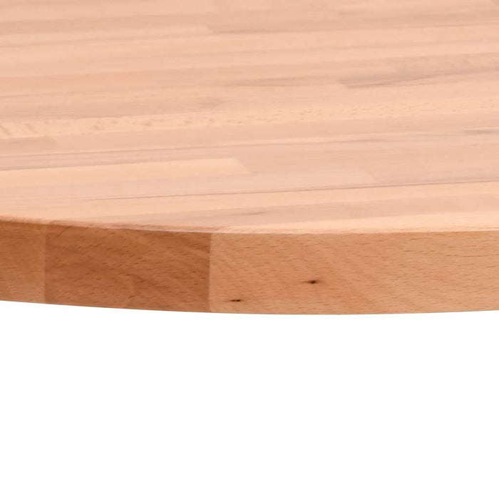Blat de masă rotund, Ø70x2,5 cm, lemn masiv de fag - WALTI WALTI