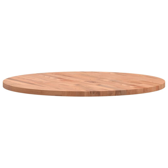 Blat de masă rotund, Ø80x2,5 cm, lemn masiv de fag - WALTI WALTI
