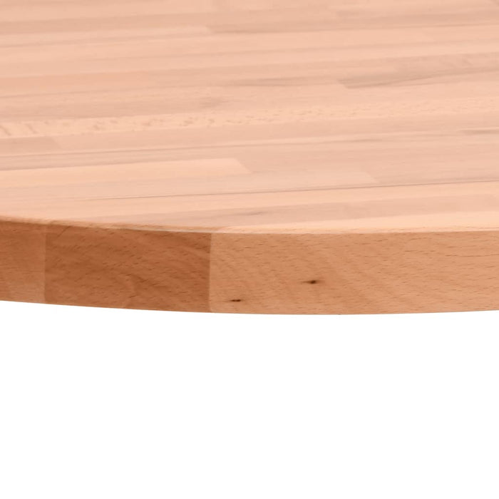 Blat de masă rotund, Ø90x2,5 cm, lemn masiv de fag - WALTI WALTI