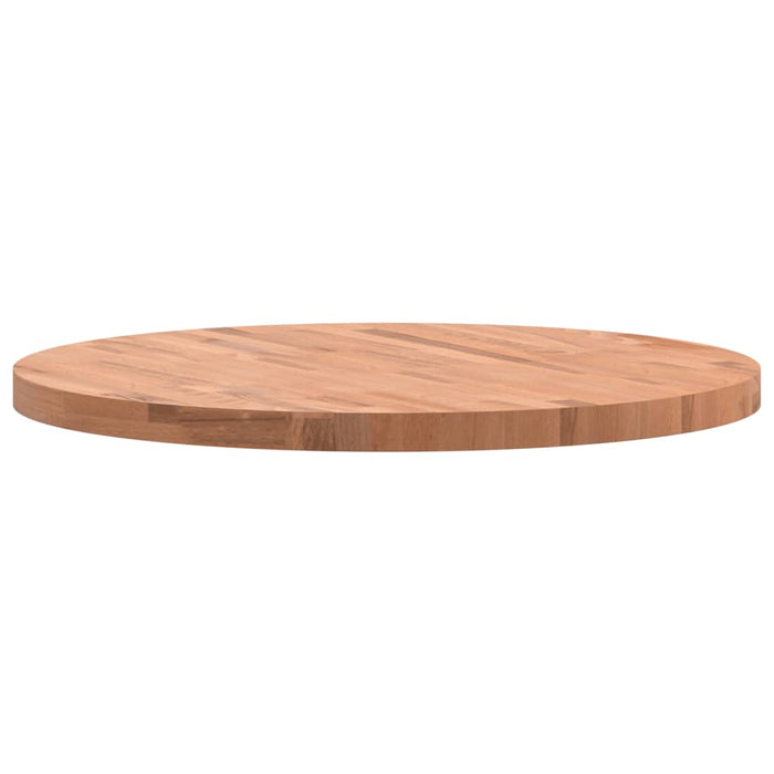 Blat de masă rotund, Ø80x4 cm, lemn masiv de fag - WALTI WALTI