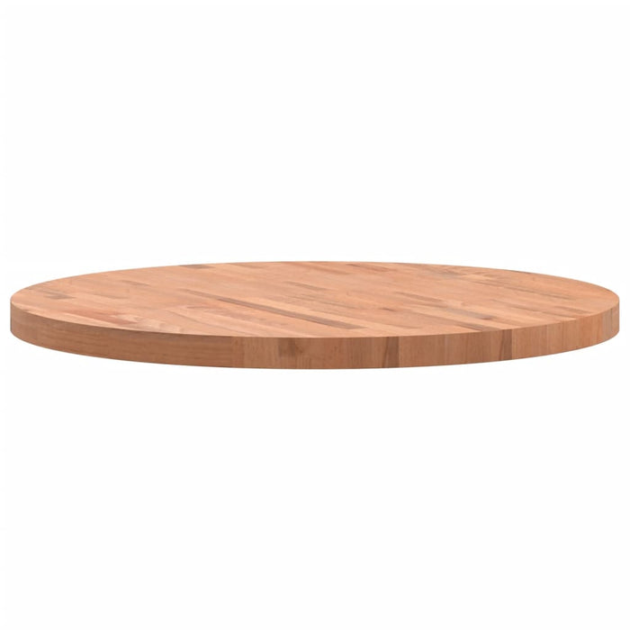 Blat de masă rotund, Ø80x4 cm, lemn masiv de fag - WALTI WALTI