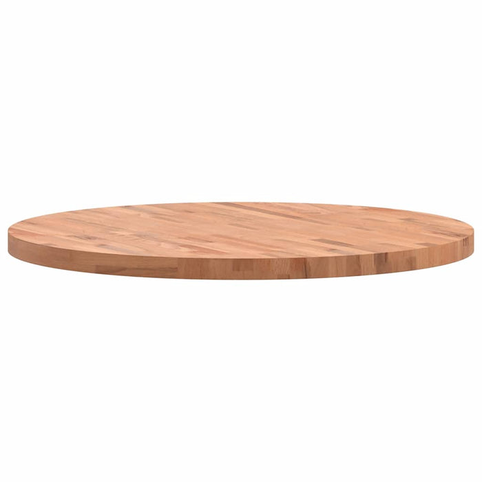 Blat de masă rotund, Ø90x4 cm, lemn masiv de fag - WALTI WALTI