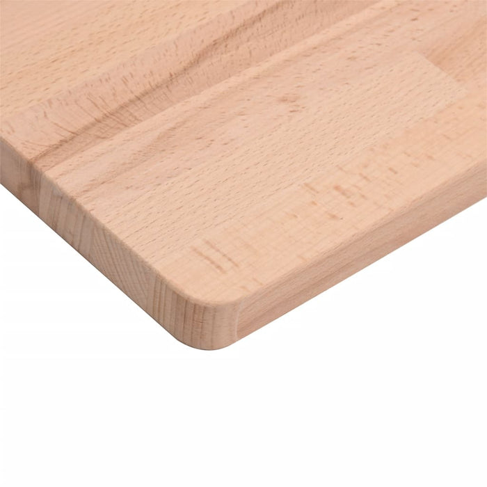 Blat de masă pătrat, 90x90x2,5 cm, lemn masiv de fag WALTI