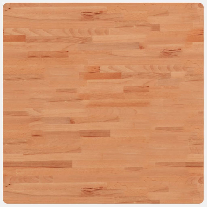 Blat de masă pătrat, 80x80x2,5 cm, lemn masiv de fag - WALTI WALTI