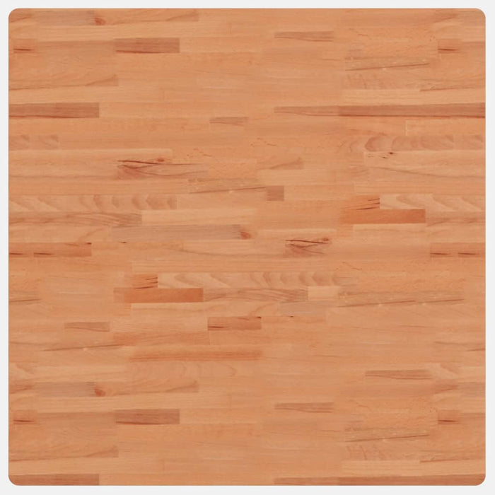 Blat de masă pătrat, 90x90x2,5 cm, lemn masiv de fag - WALTI WALTI