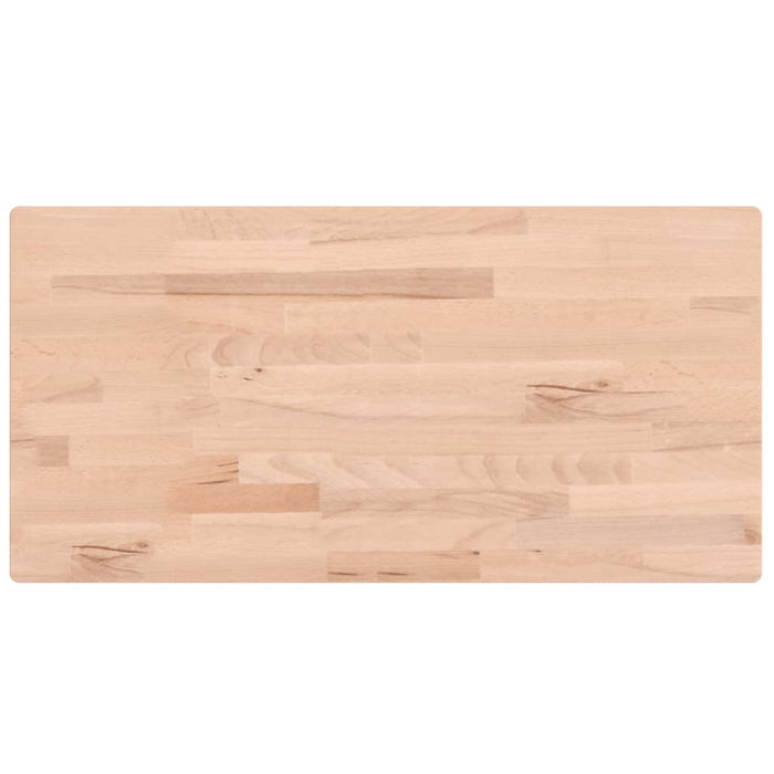 Blat de baie, 100x50x1,5 cm, lemn masiv de fag - WALTI WALTI