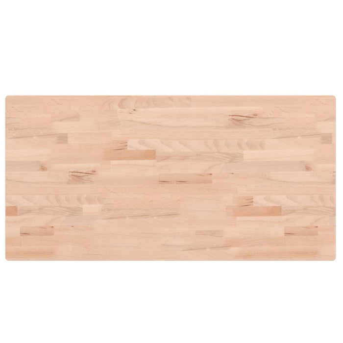 Blat de baie, 100x50x2,5 cm, lemn masiv de fag - WALTI WALTI