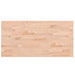 Blat de baie, 100x50x2,5 cm, lemn masiv de fag - WALTI WALTI