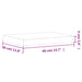 Fund de tocat, 40x30x4 cm, lemn masiv de fag - WALTI WALTI
