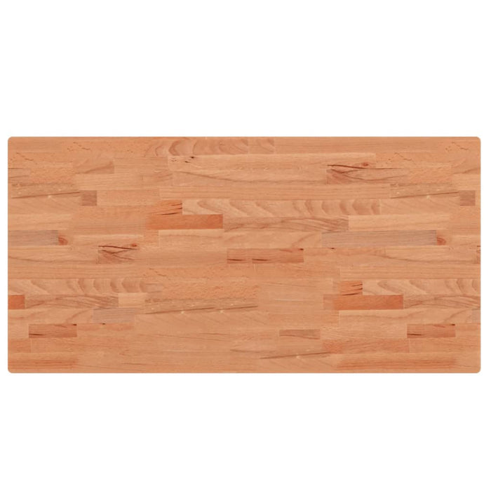 Blat de baie, 100x50x2,5 cm, lemn masiv de fag - WALTI WALTI