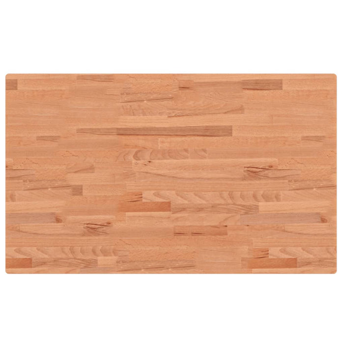 Blat de baie, 100x60x2,5 cm, lemn masiv de fag - WALTI WALTI