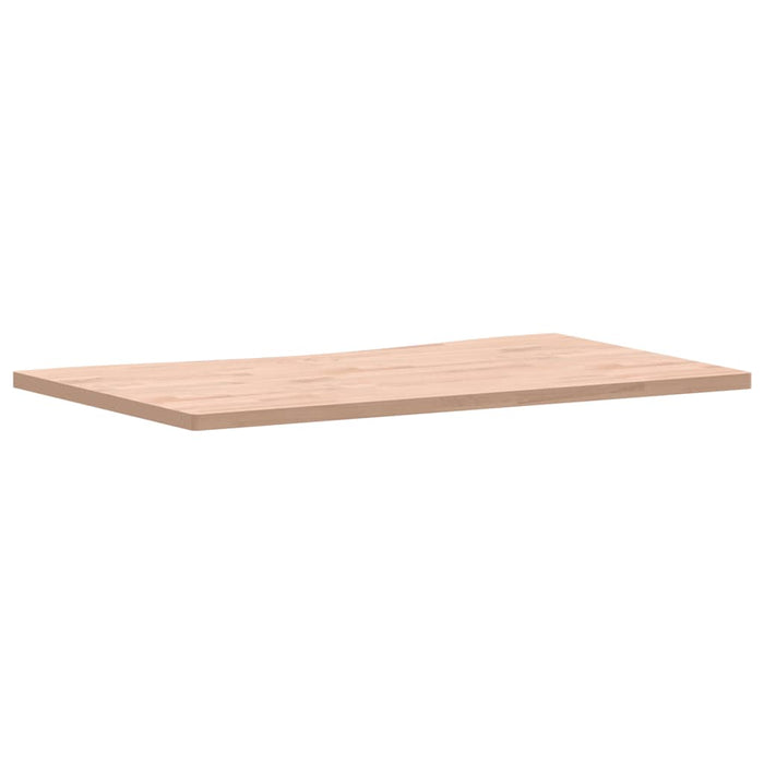 Blat de birou, 100x(55-60)x2,5 cm, lemn masiv de fag WALTI