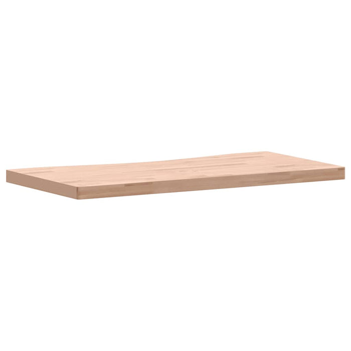 Blat de birou, 100x(45-50)x4 cm, lemn masiv de fag WALTI