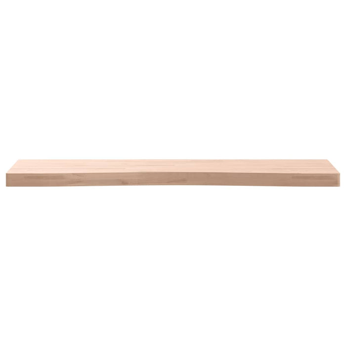 Blat de birou, 100x(55-60)x4 cm, lemn masiv de fag WALTI