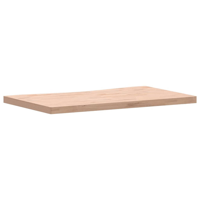 Blat de birou, 100x(55-60)x4 cm, lemn masiv de fag WALTI