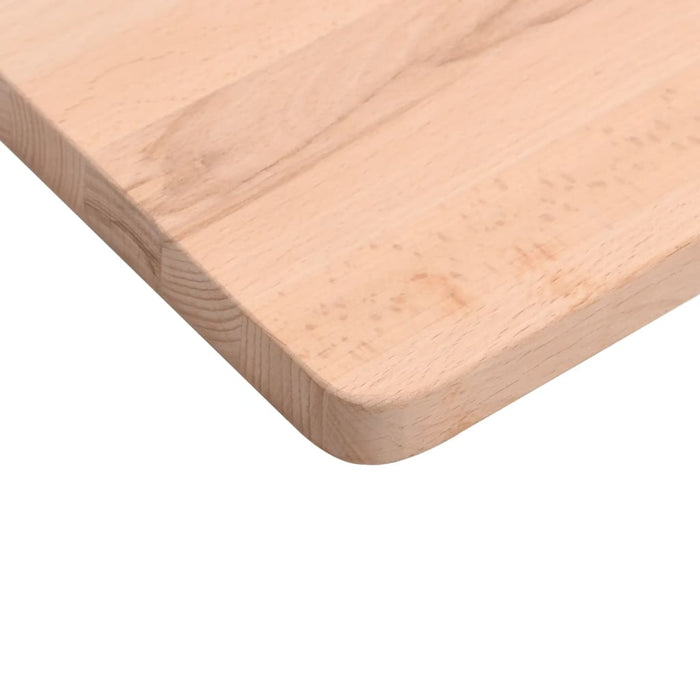 Blat de birou, 100x(55-60)x4 cm, lemn masiv de fag WALTI