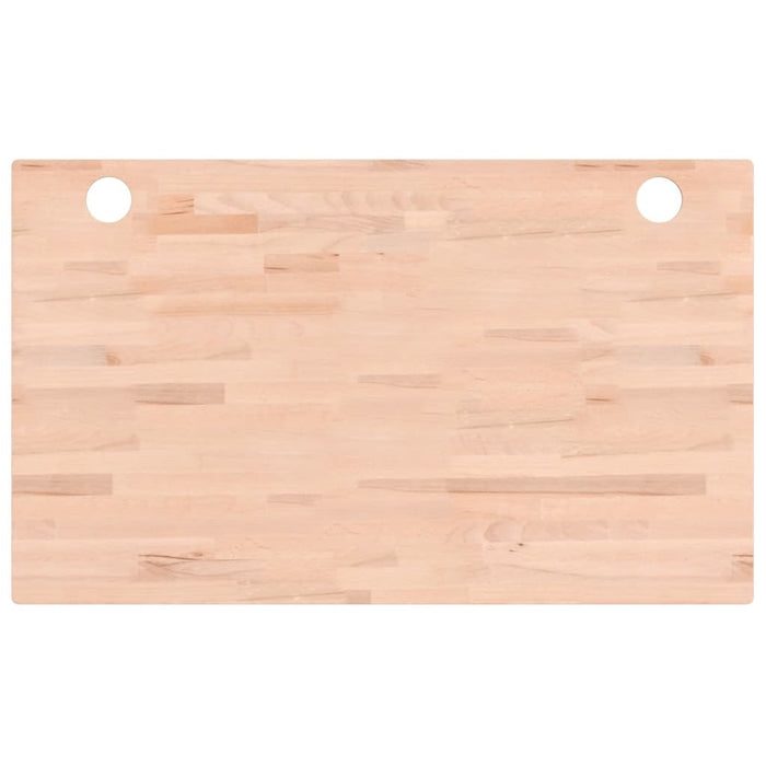 Blat de birou, 100x60x1,5 cm, lemn masiv de fag WALTI