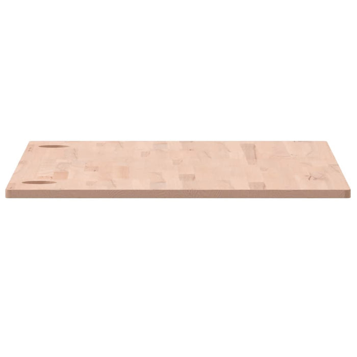 Blat de birou, 100x60x1,5 cm, lemn masiv de fag WALTI