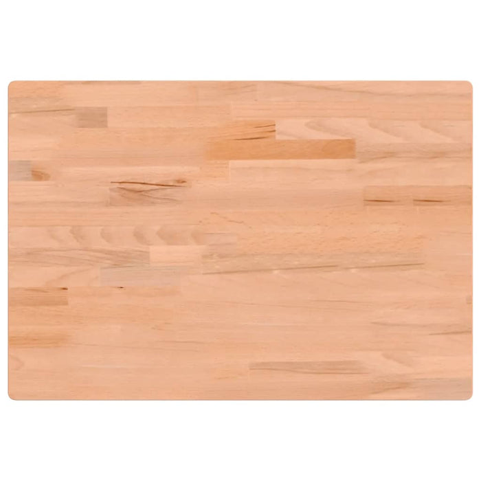 Blat de birou, 80x55x2,5 cm, lemn masiv de fag - WALTI WALTI