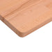 Blat de birou, 80x55x2,5 cm, lemn masiv de fag - WALTI WALTI