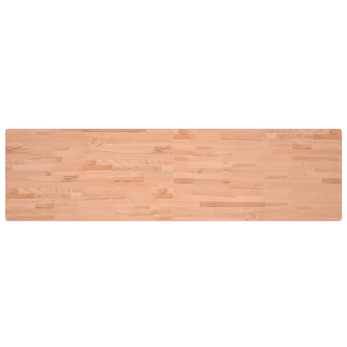 Blat de birou, 200x55x2,5 cm, lemn masiv de fag - WALTI WALTI