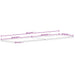 Blat de birou, 200x55x2,5 cm, lemn masiv de fag - WALTI WALTI