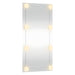 Oglindă de perete cu lumini LED 30x60 cm sticlă dreptunghiular - WALTI WALTI