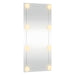 Oglindă de perete cu lumini LED 30x80 cm sticlă dreptunghiular - WALTI WALTI