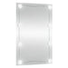 Oglindă de perete cu lumini LED 40x60 cm sticlă dreptunghiular - WALTI WALTI
