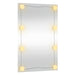 Oglindă de perete cu lumini LED 40x60 cm sticlă dreptunghiular - WALTI WALTI
