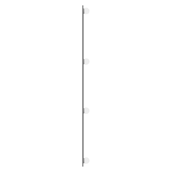 Oglindă de perete cu lumini LED 40x100 cm sticlă dreptunghiular - WALTI WALTI