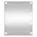Oglindă de perete cu lumini LED 50x60 cm sticlă dreptunghiular - WALTI WALTI