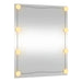 Oglindă de perete cu lumini LED 50x60 cm sticlă dreptunghiular - WALTI WALTI