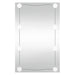 Oglindă de perete cu lumini LED 50x80 cm sticlă dreptunghiular - WALTI WALTI