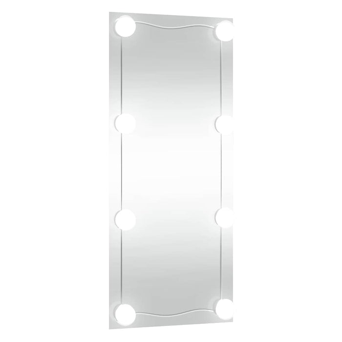 Oglindă de perete cu lumini LED 50x100 cm sticlă dreptunghiular - WALTI WALTI
