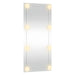 Oglindă de perete cu lumini LED 50x100 cm sticlă dreptunghiular - WALTI WALTI
