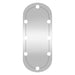 Oglindă de perete cu lumini LED 30x70 cm oval sticlă - WALTI WALTI