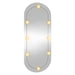 Oglindă de perete cu lumini LED 45x100 cm oval sticlă - WALTI WALTI
