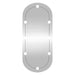 Oglindă de perete cu lumini LED 45x100 cm oval sticlă - WALTI WALTI