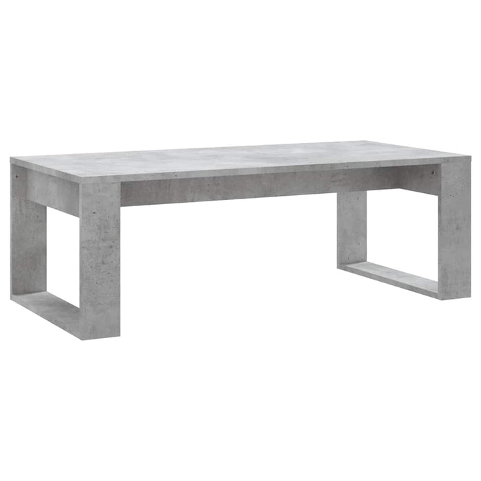 Măsuță de cafea, gri beton, 102x50x35 cm, lemn prelucrat - WALTI WALTI