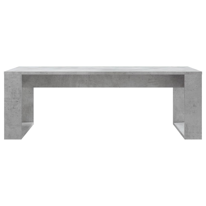Măsuță de cafea, gri beton, 102x50x35 cm, lemn prelucrat - WALTI WALTI