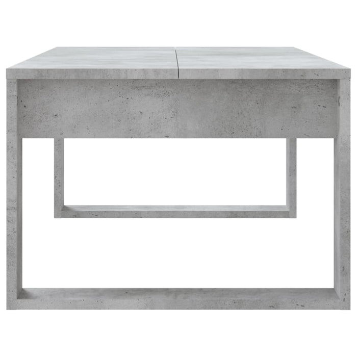 Măsuță de cafea, gri beton, 102x50x35 cm, lemn prelucrat - WALTI WALTI