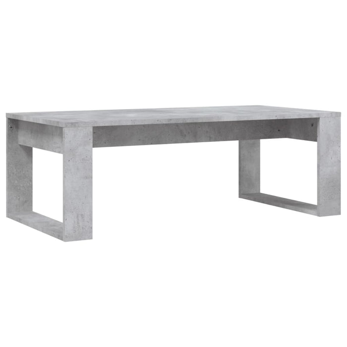 Măsuță de cafea, gri beton, 102x50x35 cm, lemn prelucrat - WALTI WALTI