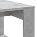 Măsuță de cafea, gri beton, 102x50x35 cm, lemn prelucrat - WALTI WALTI