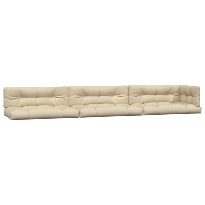 Perne de paleți, 7 buc., bej, material textil WALTI