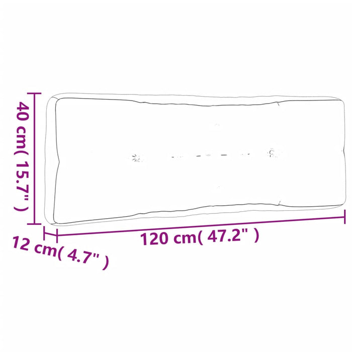 Perne de paleți, 7 buc., bej, material textil WALTI