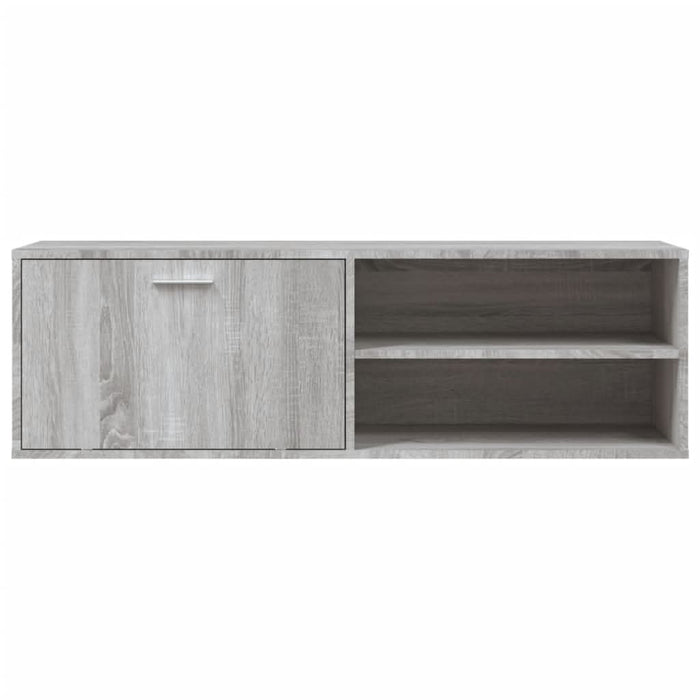 Comodă TV, gri sonoma, 120x34x37 cm, lemn prelucrat - WALTI WALTI